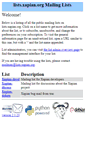 Mobile Screenshot of lists.xapian.org
